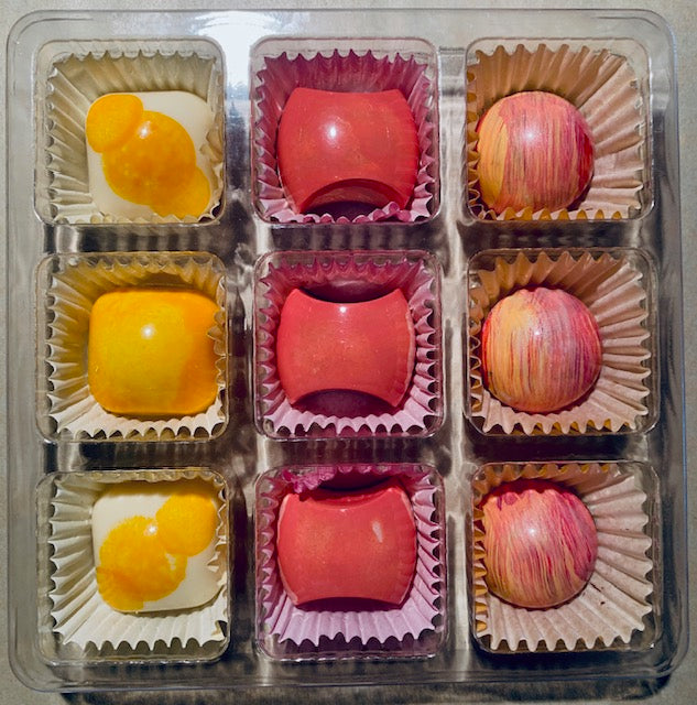 Coffee Chocolate Caramel filled Dark Chocolate Bonbon