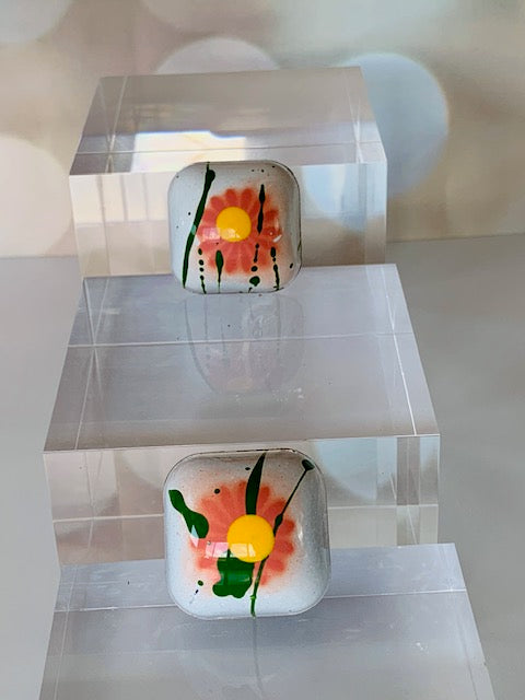 Coffee Chocolate Caramel filled Dark Chocolate Bonbon