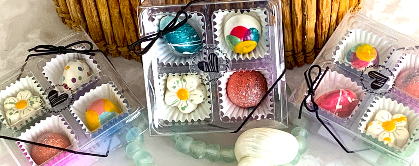 4 piece Bonbon Box:  Chef's Choice