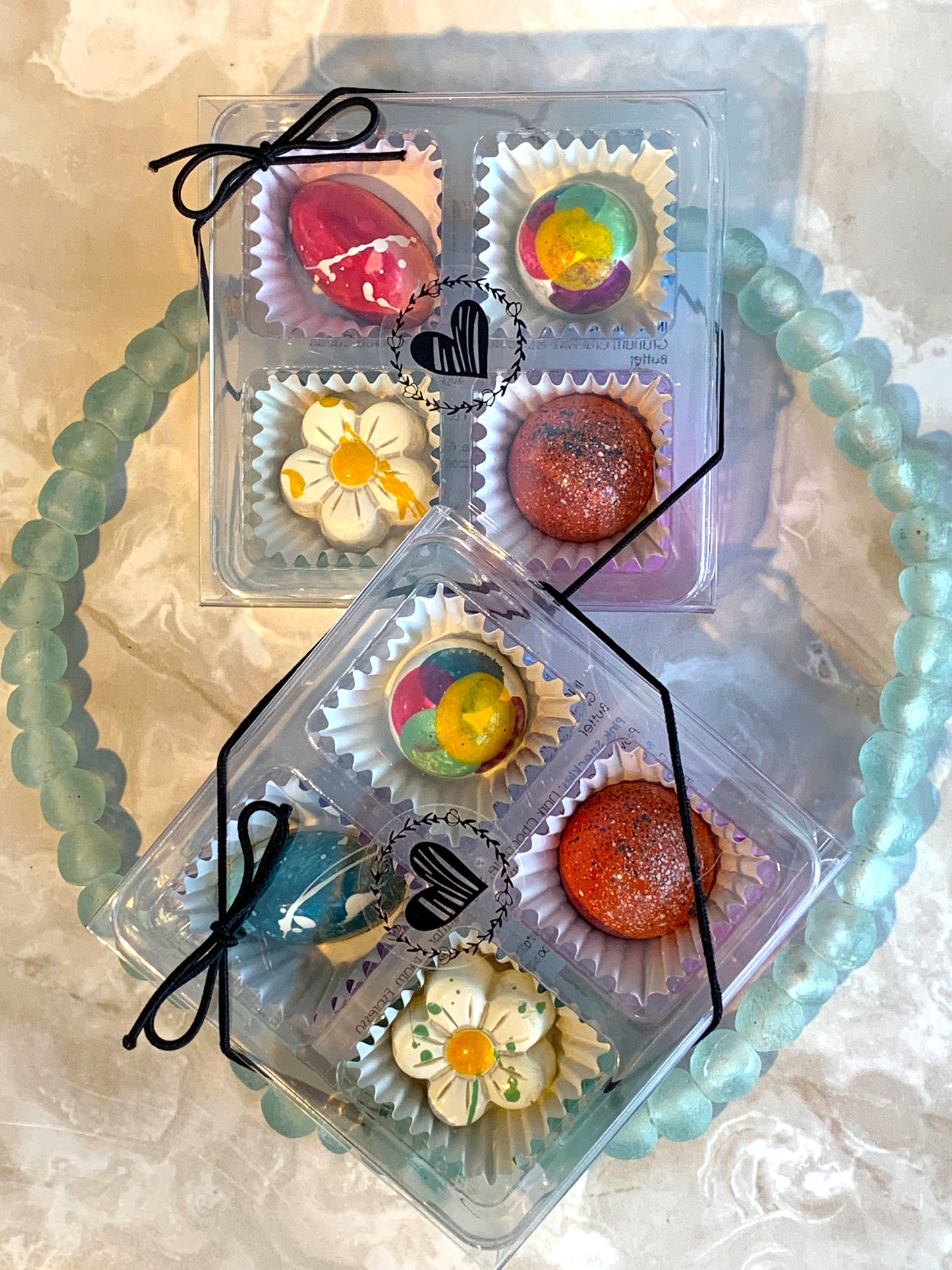 4 piece Bonbon Box:  Chef's Choice