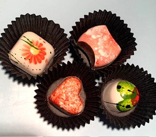 4 piece Bonbon Box:  Chef's Choice
