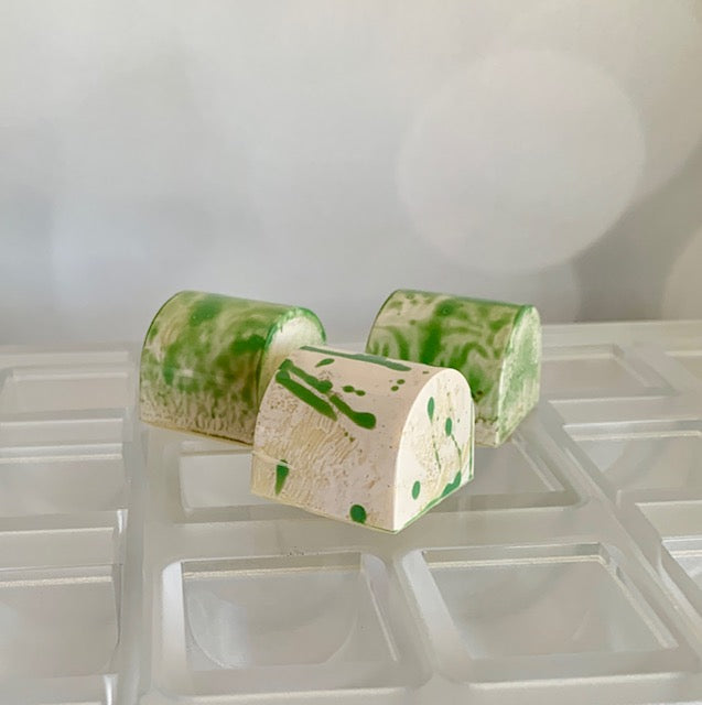 Key Lime Ganache filled White Chocolate Bonbon